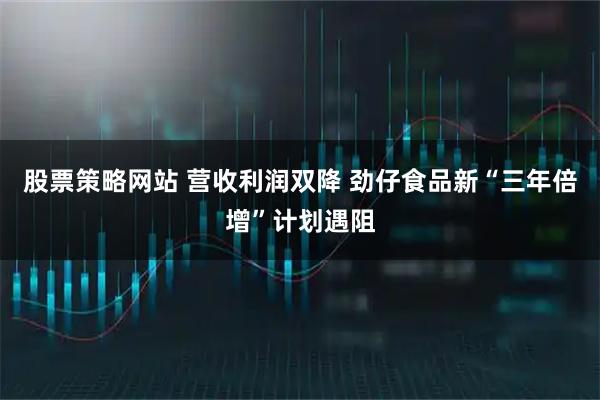 股票策略网站 营收利润双降 劲仔食品新“三年倍增”计划遇阻